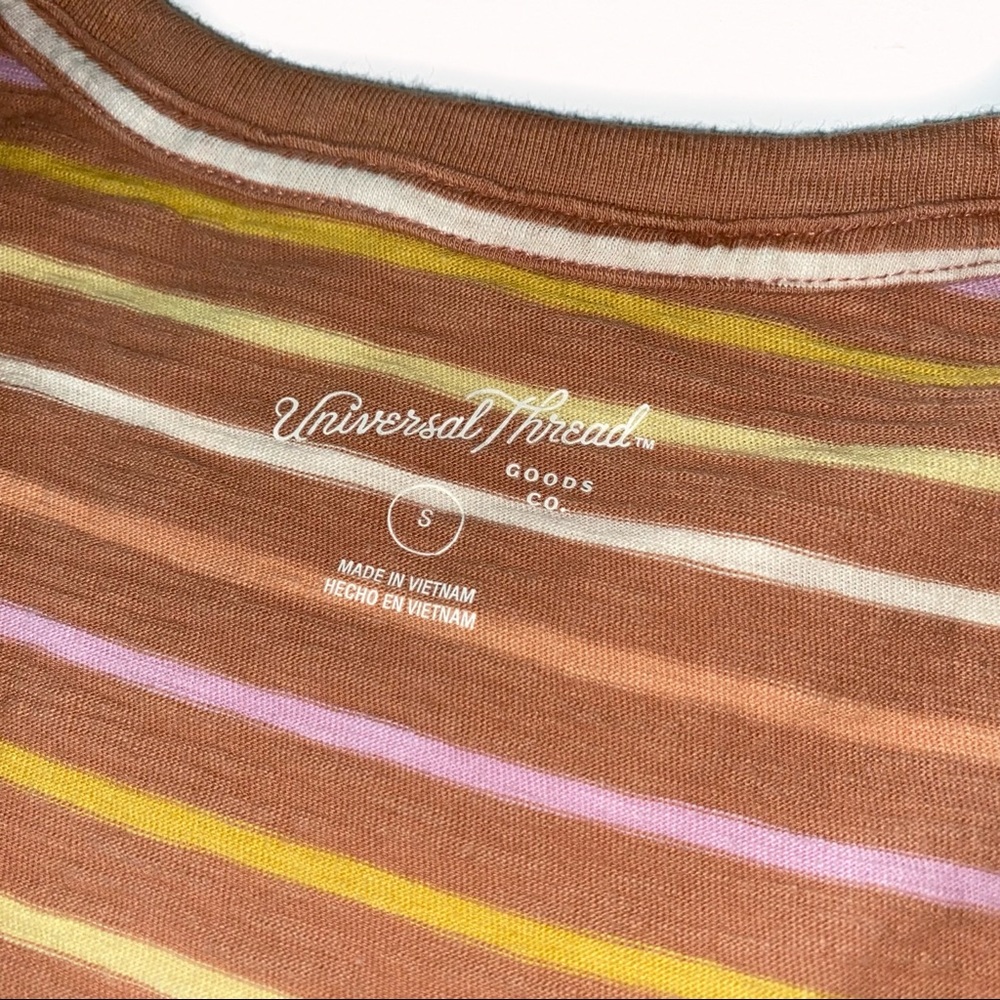 SOLD  Set of two Universal Thread Striped Tees - Picture 8 of 9